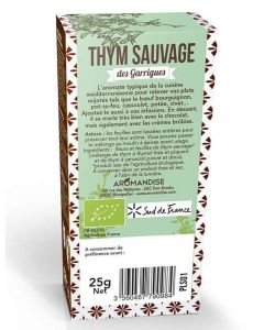 Thym sauvage des garrigues BIO, 25 g